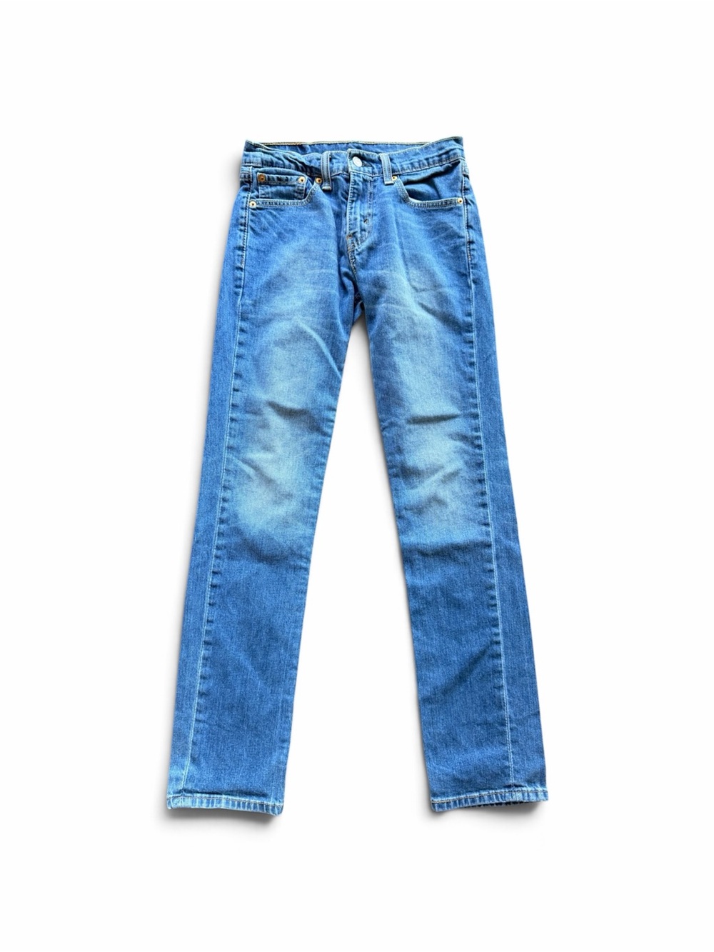 Levi’s Size 29 x 32 Slim Fit Jeans Zipper Fly Blue Denim Used